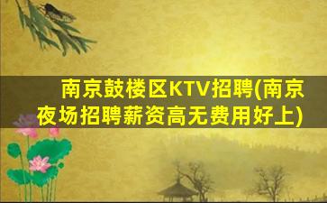 南京鼓楼区KTV招聘(南京夜场招聘薪资高无费用好上)